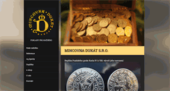 Desktop Screenshot of mincovnadukat.cz